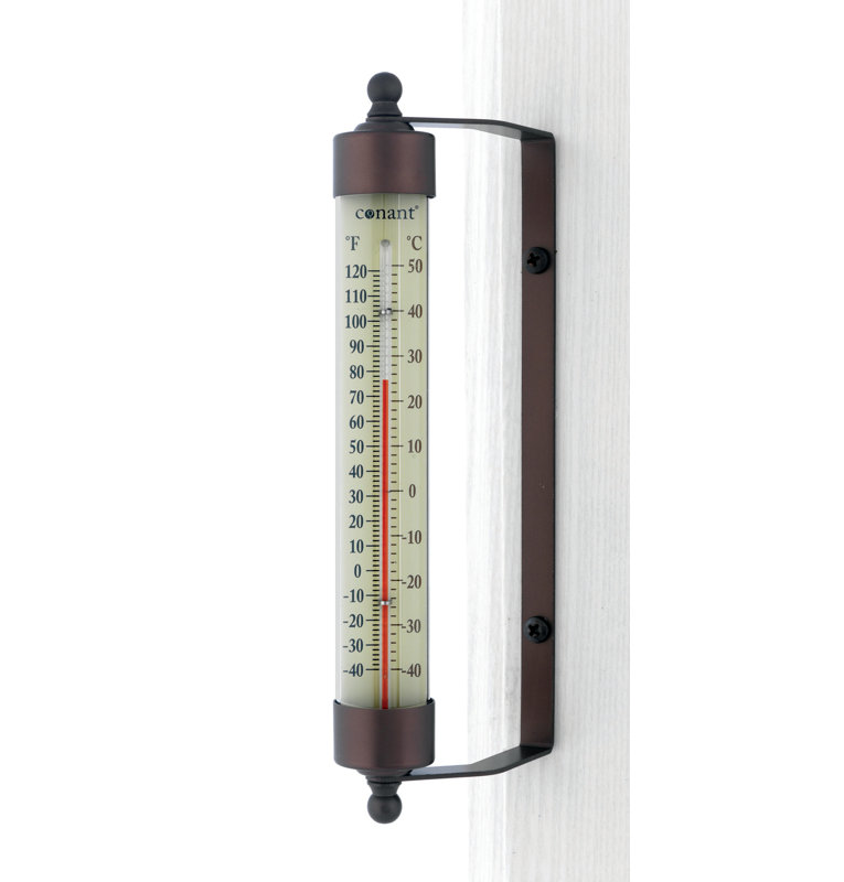 Weems and Plath Indoor/Outdoor Thermometer & Reviews Wayfair